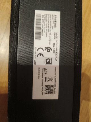 Barra de Sonido Samsung Negra