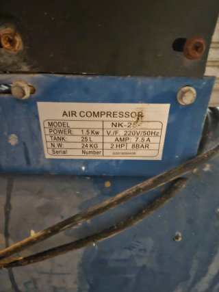 Compresor de aire Cierzo