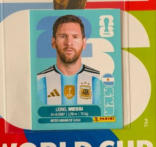 CROMO MESSI PANINI MUNDIAL 2026