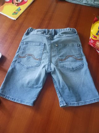 Pantaloncino jeans bimbo 8/9 anni