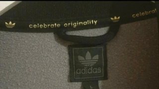Tuta Adidas vintage firebird Nera e Oro