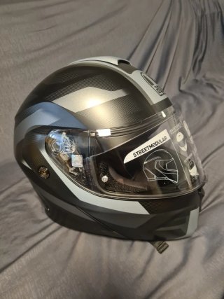 Casco AGV Streetmodular Homologado Negro/Gris
