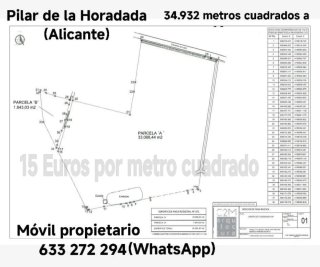 Finca Agrícola Pilar de la Horadada (Alicante)