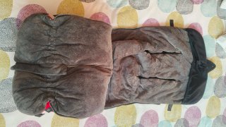 Saco para carrito de bebé rojo