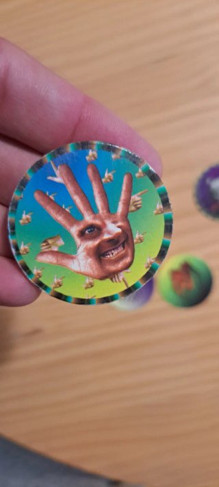 Lote 5 Tazos Insects y Official Game