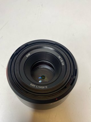 : Objetivo Sony FE 50mm F1.8 Montura E