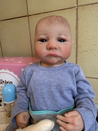 Bambola reborn bimbo con orsetti