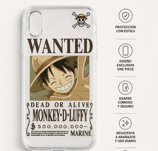 Funda iPhone 16 One Piece Monkey D. Luffy