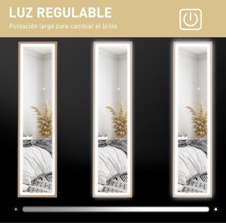 Espejo Cuerpo Entero con Luz LED