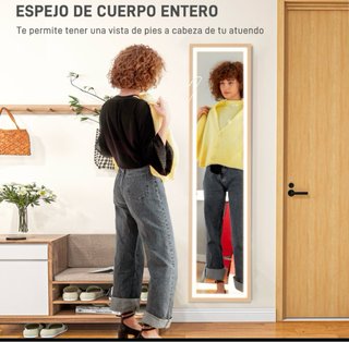 Espejo Cuerpo Entero con Luz LED