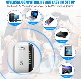 Repetidor WiFi 300Mbps 2.4 GHz