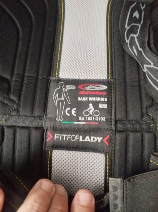Protección Espalda Spidy Back Warrior