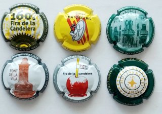 6 Placas de Cava Molins de Rei