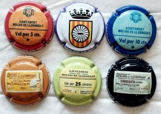 6 Placas de Cava Molins de Rei
