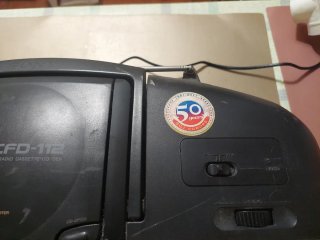 Radio Casete CD Sony