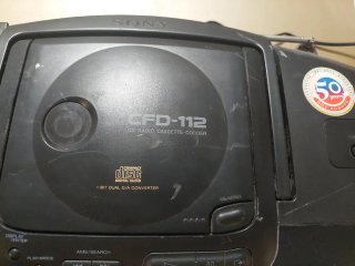 Radio Casete CD Sony