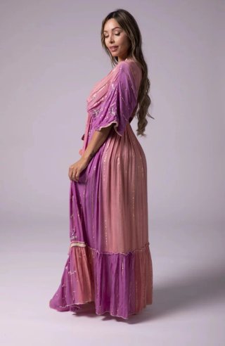 Vestido Palak tie dye