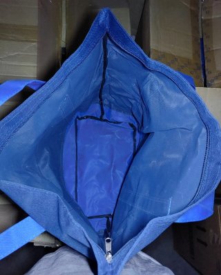 Bolsa de playa grande AquaNelly azul