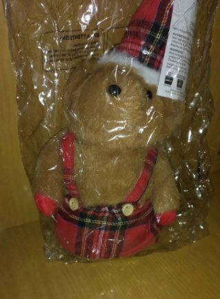 Orsetto nuovo decorazione Natale