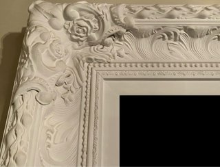 Espejo Grande Pared Moldura 124x93cm