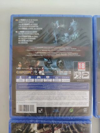 Lote 4 Juegos Resident Evil PS4