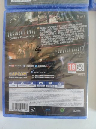 Lote 4 Juegos Resident Evil PS4