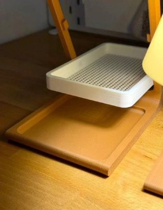 Organizador de escritorio plástico