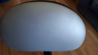 Silla / Taburete con respaldo y elevacion a gas