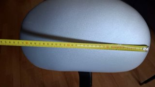 Silla / Taburete con respaldo y elevacion a gas