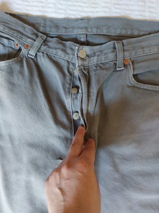 Jeans Levi's 501 Vintage Grigio W36 L36