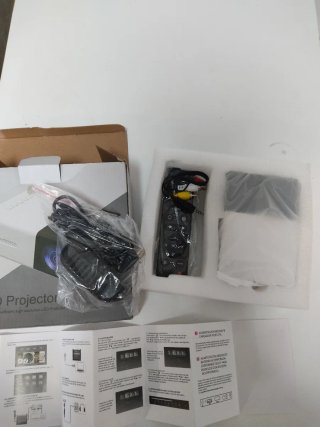 Proyector LED Blanco y Negro