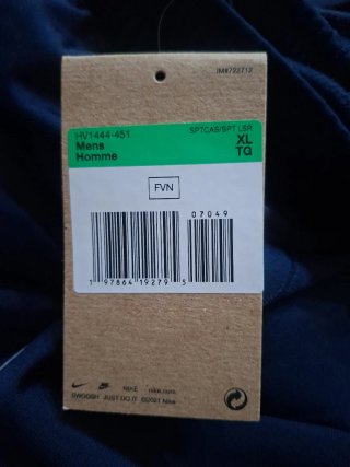 Pantalón Nike Azul