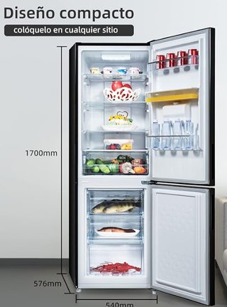 Frigorífico CHiQ 170cm No Frost + Dispensador