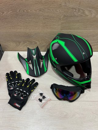 Casco Motocross Juvenil Talla L 59-60cm