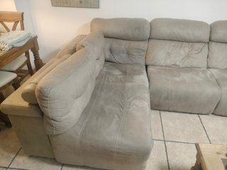 Sofá Chaiselong Beige 270x180x90
