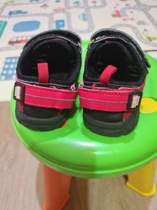 Sandalias Spiderman Niño Talla 25 Negro/Rojo