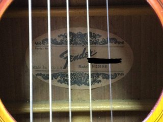 E1203332-0 GUITARRA ACUSTICA FENDER F220-SB