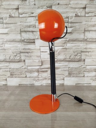 Lampada Eyeball Space Age Vintage Arancione