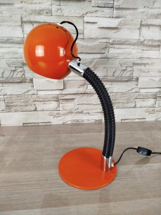 Lampada Eyeball Space Age Vintage Arancione