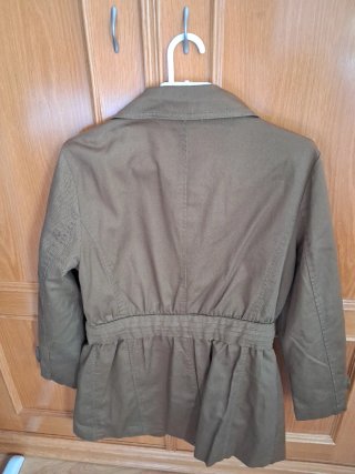 Gabardina Sfera verde caqui talla M