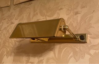Dos apliques de pared metálico 14 cm