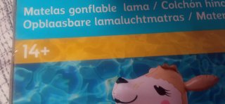Colchon Hinchable Llama XL Carrefour