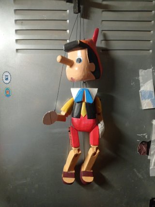 Marioneta Pinocho Madera