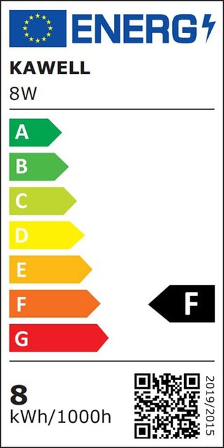 Aplique LED Pared KAWELL 20W Negro