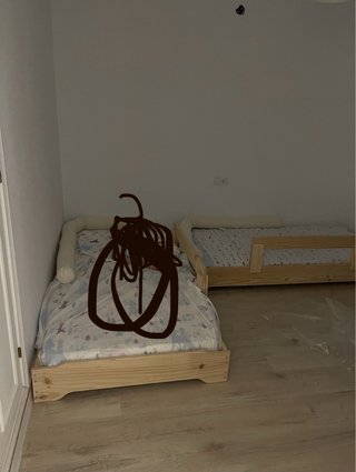 Estructura cama Montessori madera