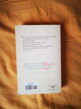 Eleanor & Park. Rainbow Rowell. Antes 15,50euros