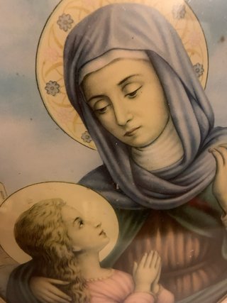 Quadro S. Anna con Maria bambina