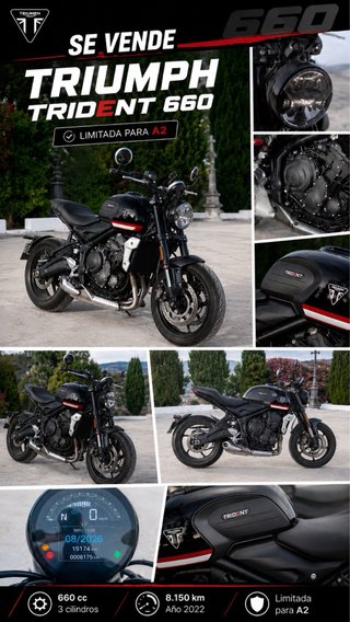 Triumph Trident 660 2022 - 8.150 km