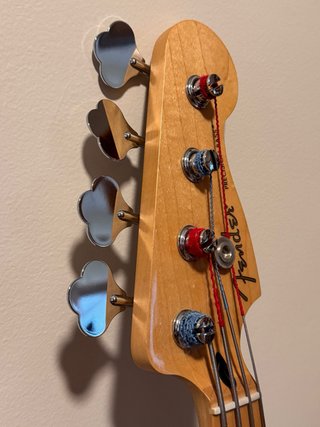 Bajo Fender Player Precision MN Polar White