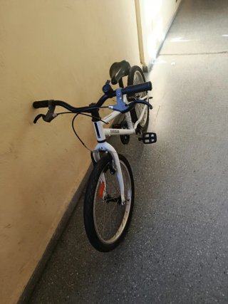 Bicicleta infantil RIVERSIDE blanca
